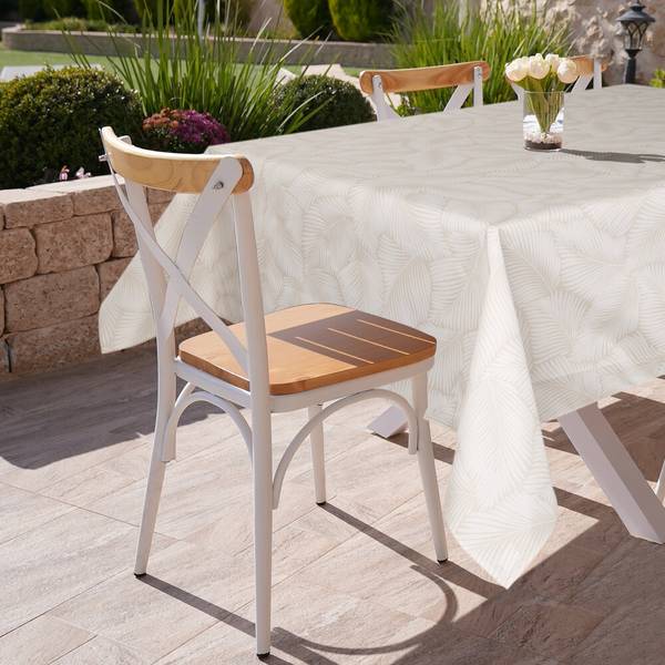Tischdecke GARDEN/11G Beige - Textil - 140 x 1 x 220 cm