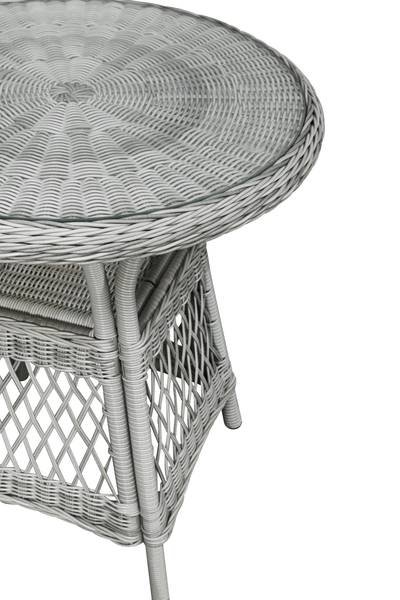 Salontafel Walvis beige - rotan - 69 x 73 x 69 cm