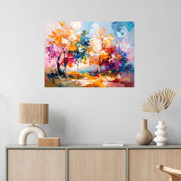 Wandsticker Landschaft 150 x 100 cm