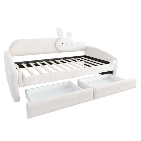Kindersofa-Bett Metis Ⅱ Beige