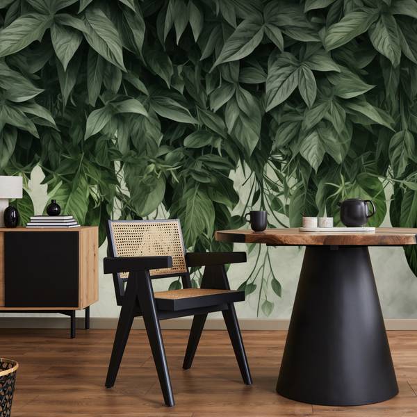 Papier Peint Feuilles Tropicales Nature 400 x 280 x 280 cm