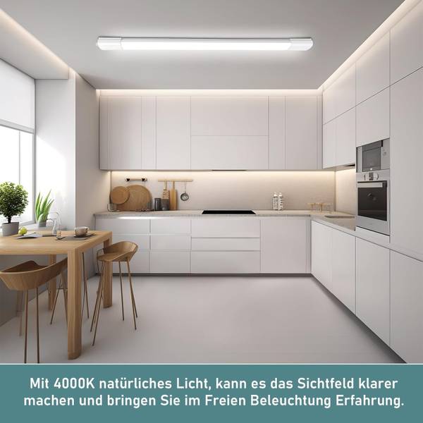 LED Feuchtraumleuchte TR1215-2er-Set Höhe: 8 cm