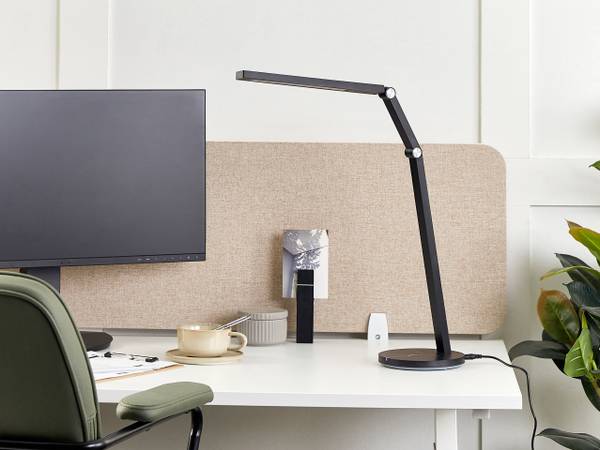 Bürolampen DORADO Schwarz - Kunststoff - 32 x 48 x 17 cm