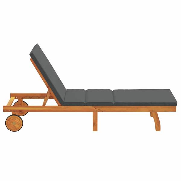 gartenmöbel 3008533 Grau - Akazie - 63 x 85 x 199 cm