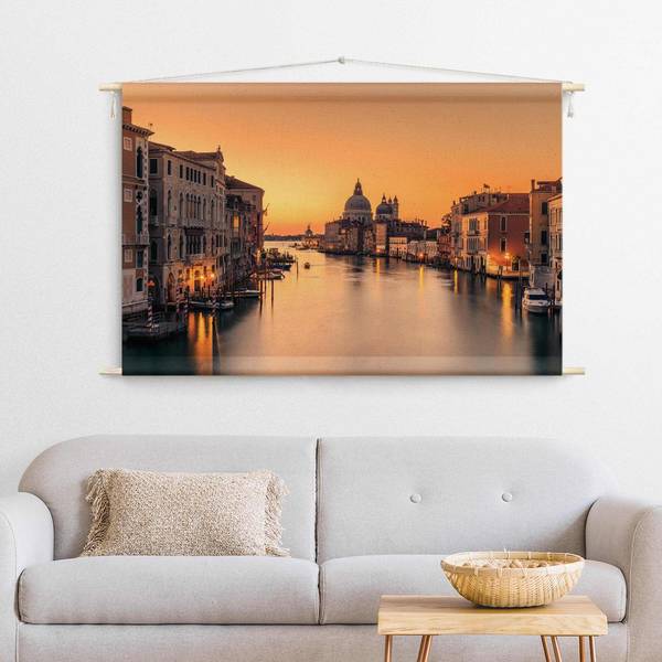 Wandteppich Goldenes Venedig 145 x 95 cm