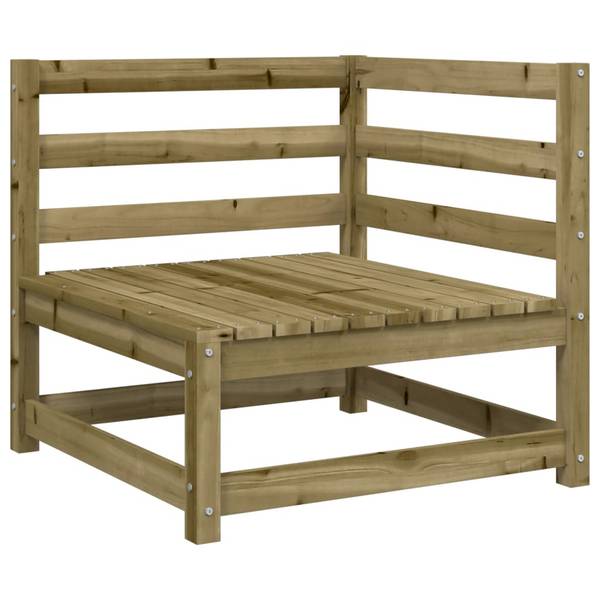 Garten-Lounge-Set 3042326-1 (8-teilig) Braun - Kiefer - 70 x 30 x 70 cm
