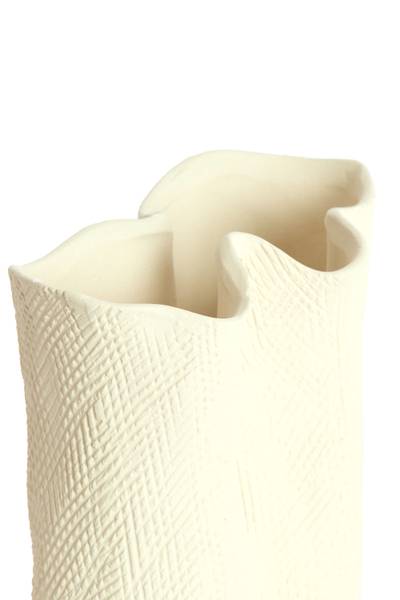 Topf FLOVILLA Weiß - Keramik - 11 x 19 x 20 cm