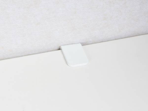 Schreibtischtrennwand SOLOA Weiß