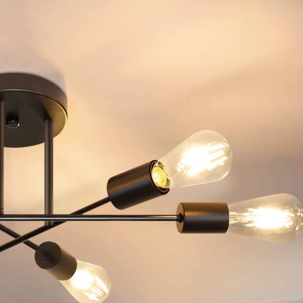 Deckenleuchte andet Schwarz