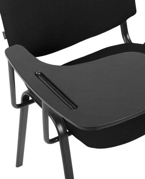 Eetkamerstoelen Ken XL zwart - textiel - 53 x 81 x 71 cm