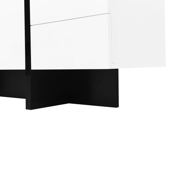 Sideboard O110127 Weiß - Holzwerkstoff - 150 x 81 x 40 cm