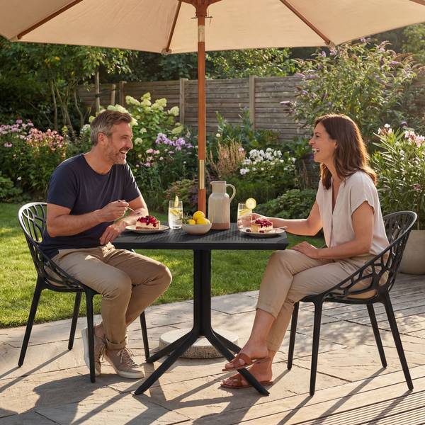 Gartensitzgruppe Avara (3-teilig) 2er Set