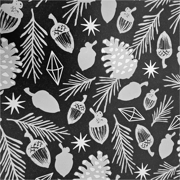Geschenkpapier PAPERHIT Schwarz - Papier - 57 x 57 x 2500 cm