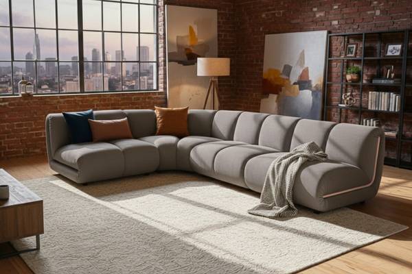 Modulsofa LAYLA Taupe
