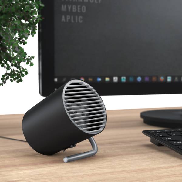 USB Ventilator GE-1711 Schwarz - Kunststoff - 12 x 11 x 12 cm