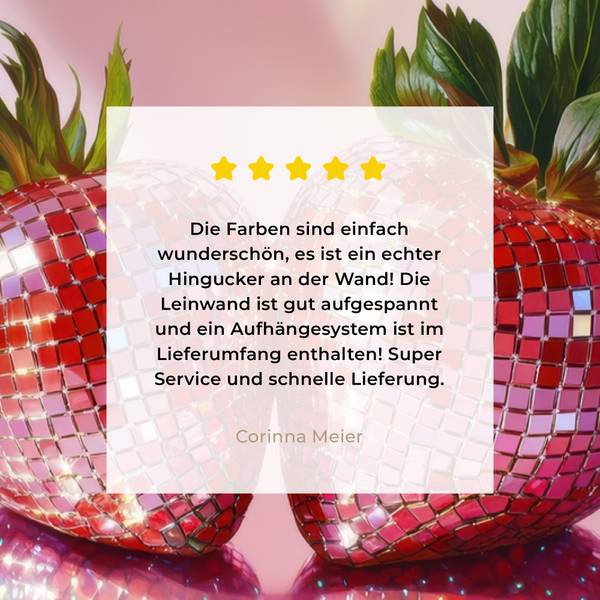 TABLEAU SUR TOILE Disco 60 x 90 cm