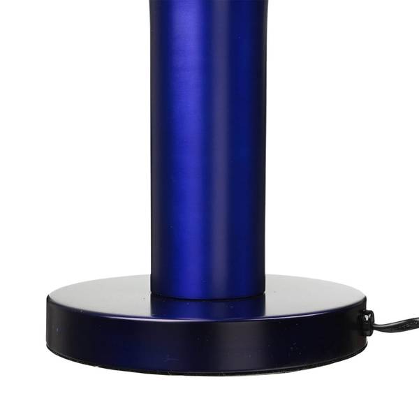 Stehlampe ALAN Blau - Violett - Glas - Metall - 18 x 76 x 18 cm