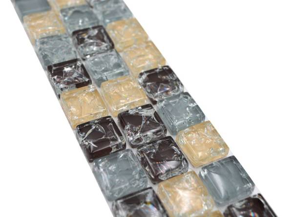 Mosaikfliesen 92BOR-1302 Glas - 5 x 5 x 5 cm