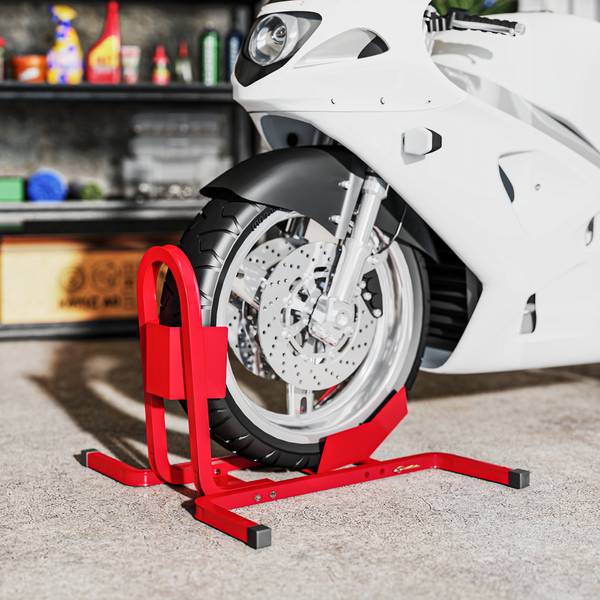 Motorradständer AA0-057V00RD Rot - Metall - 55 x 43 x 60 cm