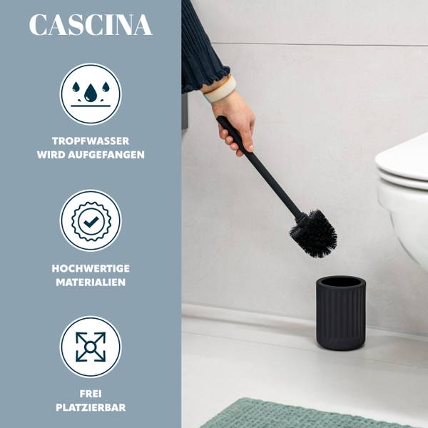 Bad-Accessoires CASCINA Schwarz