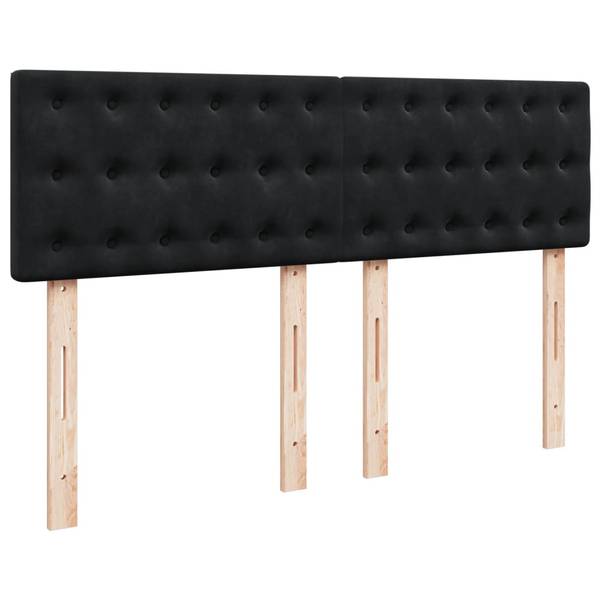 Sommier à lattes de lit 3038745 Noir - Largeur : 144 cm