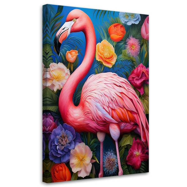 Wandbild Vogel 70 x 100 cm