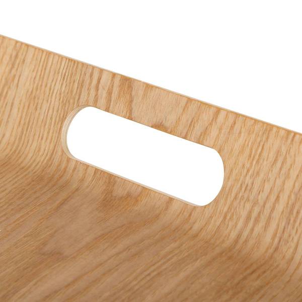 Plateau WILLOW Beige - Massivholz - 35 x 4 x 45 cm