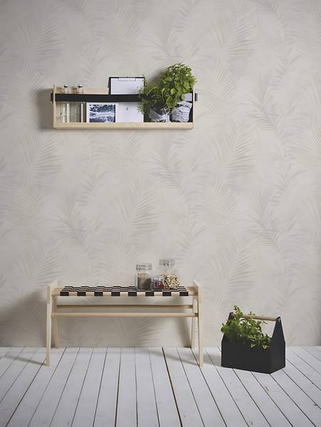 Vliestapete 374113-GU Beige - Fleece - 53 x 1005 x 1 cm