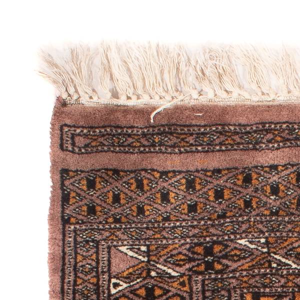 Orientteppich Oriental Braun - Wolle - 61 x 1 x 77 cm