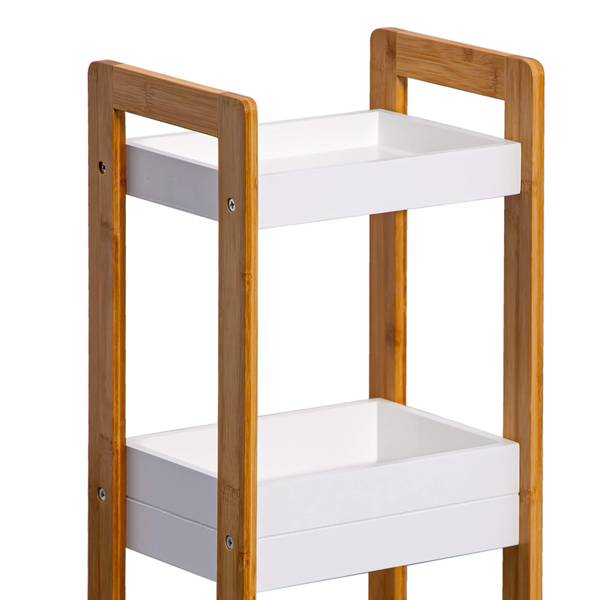 Badkamerplank Agave wit - plaatmateriaal op houtbasis - 20 x 74 x 28 cm