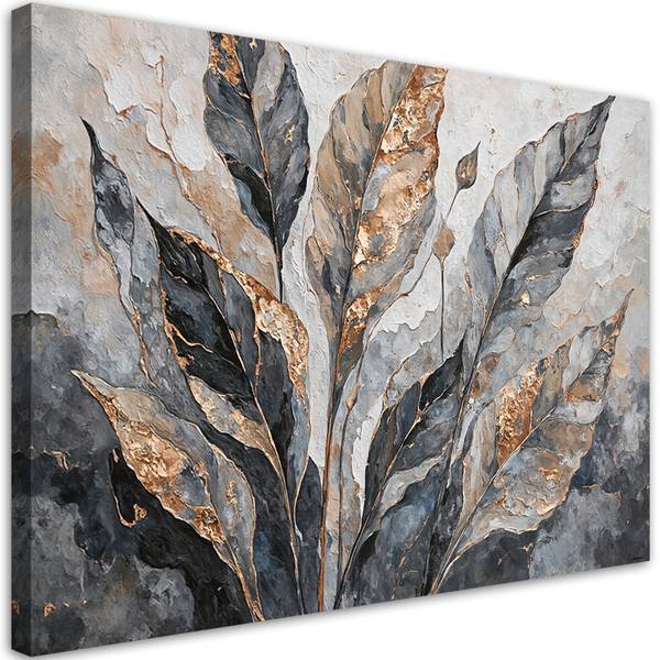 Canvas schilderij Botanisch 100 x 70 cm