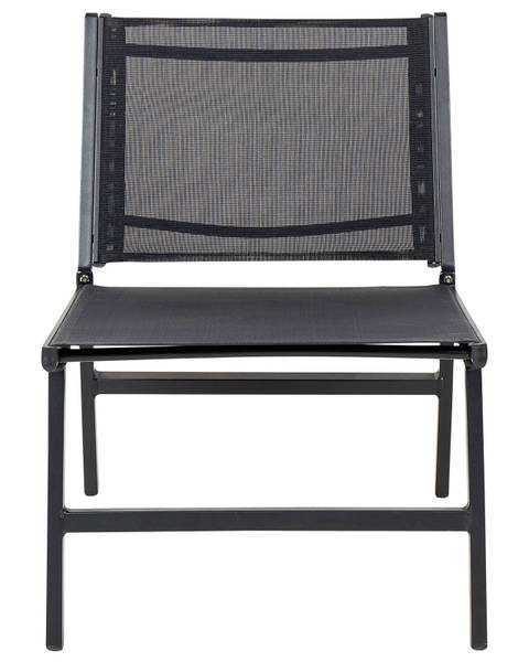 Chaise de jardin MARCEDDI Noir - Nombre de pièces dans le lot : 2