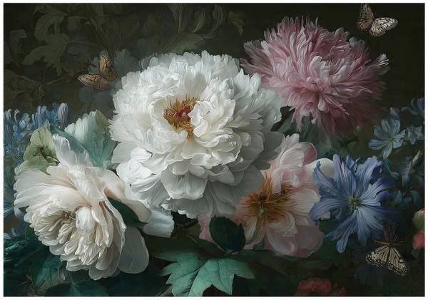 Fotobehang Bloemen 400 x 280 cm