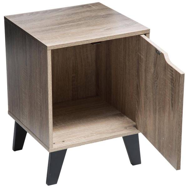 Nachttisch CEDA Beige - Holzwerkstoff - 32 x 47 x 34 cm