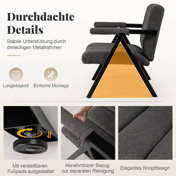 Sessel VH34907 Grau