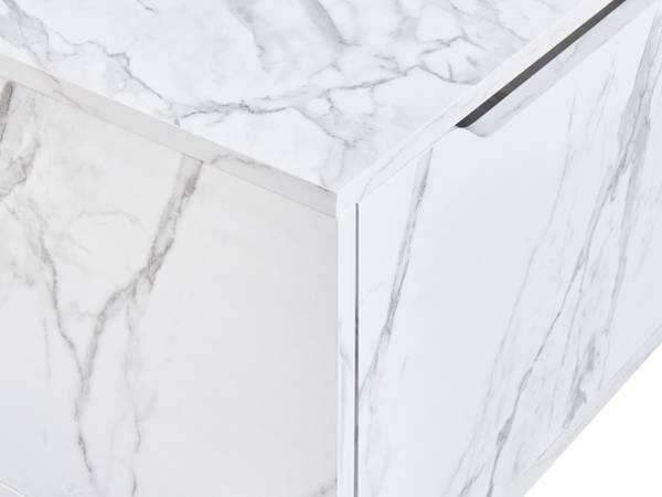 Meuble de salle de bain PETROLINA Blanc