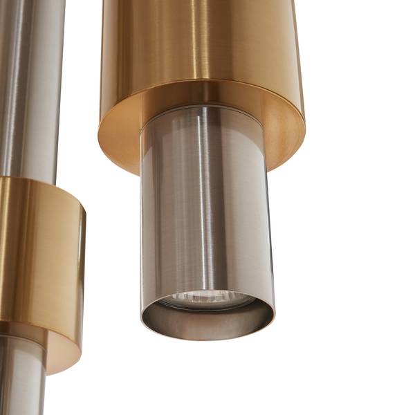 Suspension Lulled Doré - Argenté - 28 x 28 cm