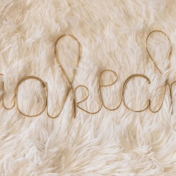 Wanddekoration ARTISANAT MAROCAIN 366 Gold - Kunststoff - 40 x 10 x 10 cm