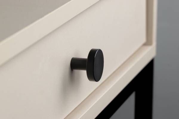 Meubelknop Nordic 10er-Set zwart