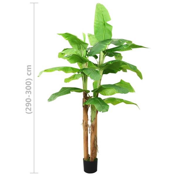 künstlicher Bananenbaum 3006875 Grün - Kunststoff - 1 x 300 x 1 cm