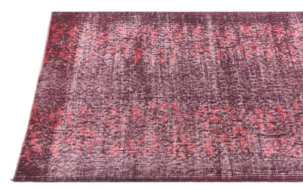 Vloerkleed Ultra Vintage DCCXLII rood - wol - 79 x 1 x 224 cm
