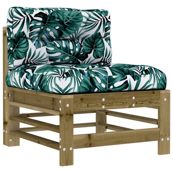 Salon de jardin 3029348 (lot de 5) Marron - Vert