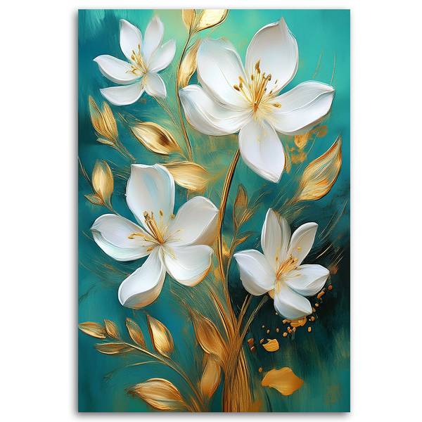 Tableau déco Fleurs 20 x 30 cm