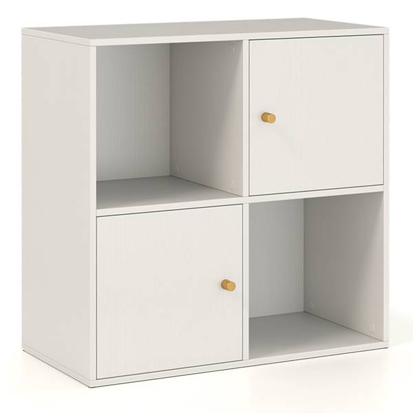 Bücherregal ON32059 Weiß - Holzwerkstoff - 60 x 29 x 60 cm
