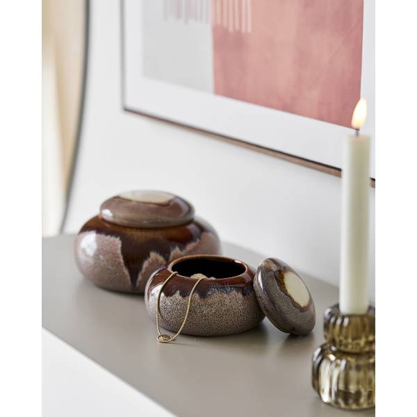 Open kast Yrsa beige - zandbruin