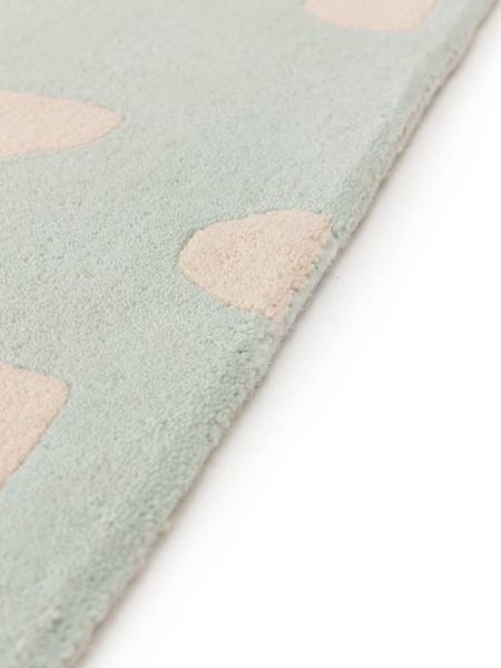 Handgetufteter Kinderteppich Savannah Mint - 150 x 220 cm