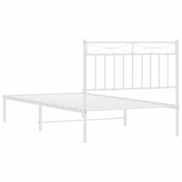 Bettgestell 3032643-1 Weiß - 105 x 196 cm