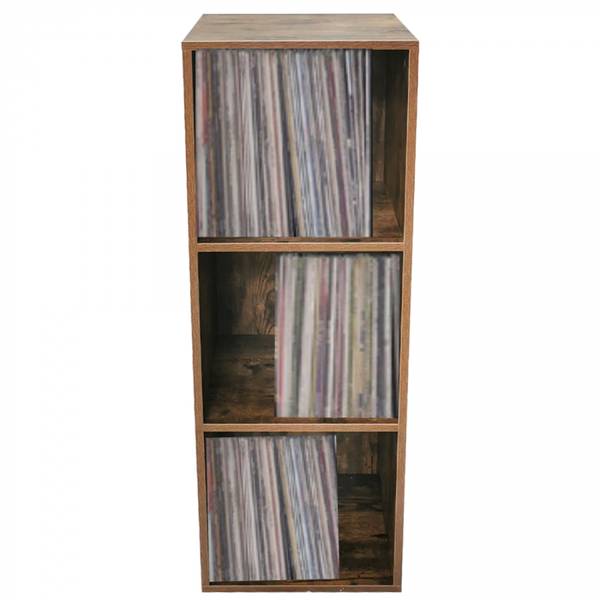 Regal JUNAEA13LD-NOTEN_1 Braun - Holz teilmassiv - 33 x 99 x 35 cm