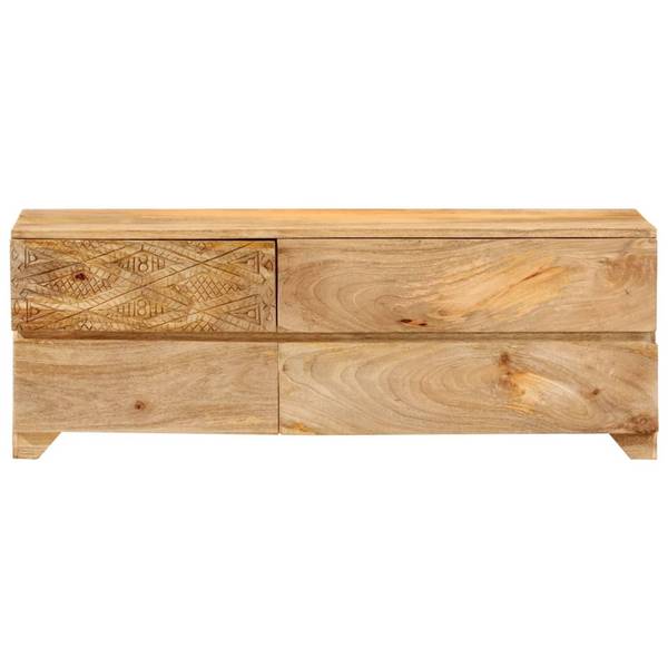 TV-Möbel 246144 Braun - Mango - 110 x 40 x 30 cm