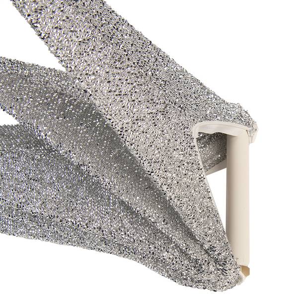Weihnachtsanhänger Stern 660532 Silber - Papier - 10 x 70 x 70 cm